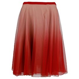 Valentino Garavani Red Valentino Ombre Tulle A-line Skirt - '10s