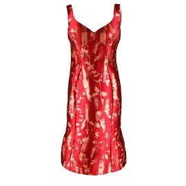 Jacquard-Seidenkleid Vivienne Westwood Red Label - 10er Jahre