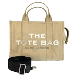 Borsa Tote in Tela Marc Jacobs Beige Nero