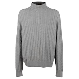 Loro Piana Treccia Mezzocollo Pullover - '10s