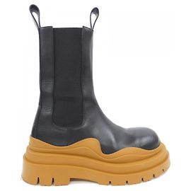 Stivali in pelle Bottega Veneta