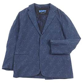 Chaqueta a medida con estampado de logo Kiton en toda la superficie - Autre Marque