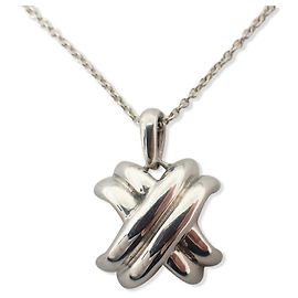 Collana Pendente Croce Firma 925 Tiffany & Co.