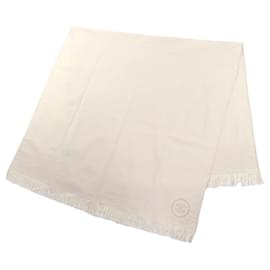 Chanel Elfenbein Baumwollteppich