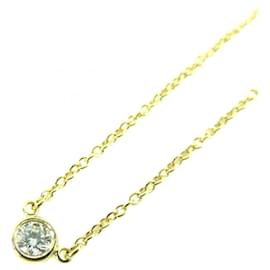 Collana in diamante in oro giallo 18K By the Yard Elsa Peretti di Tiffany & Co.