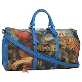 Borsa Keepall Bandoulière 50 della collezione Masters LOUIS VUITTON M43344 Auth 107059SM
