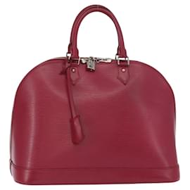 LOUIS VUITTON Borsa a Mano Epi Alma MM Fucsia LV Auth 156661SAV