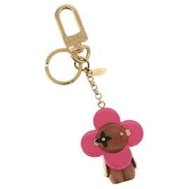 LOUIS VUITTON Porte Cre Vivienne Charm metal Pink M67298 LV Auth 157421SAM - Louis Vuitton