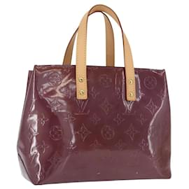LOUIS VUITTON Monogram Vernis Reade PM Borsa a Mano Viola Viole M93578 Auth 169233V - Louis Vuitton