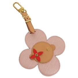 LOUIS VUITTON Epi Bijoux Sac Tag Vivienne Taschenanhänger Rosa M69572 LV Auth 118950SAM
