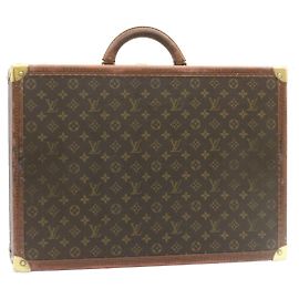 LOUIS VUITTON Monogram Cotteville 55 Trunk M21424 LV Auth 26865M