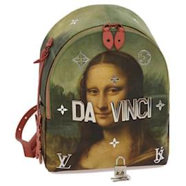 LOUIS VUITTON Masters Collection DaVinci Rucksack PalmSprings M43375 Auth 67487SM