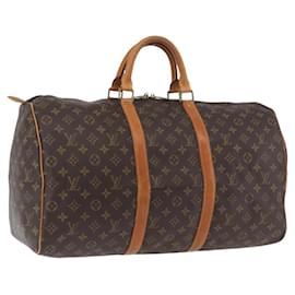LOUIS VUITTON Borsa Boston Monogram Keepall 50 M41426 Auth LV ka3393