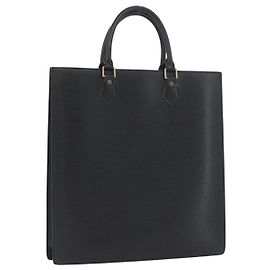 LOUIS VUITTON Borsa Sac Plat PM in Epi Nera M58658 Autentica LV LNZ753