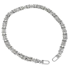 LOUIS VUITTON Pour Sangle d'Épaule Dauphine Acier Inoxydable Argent LV Auth 152700SAM