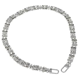 LOUIS VUITTON Pour Sangle d'Épaule Dauphine Acier Inoxydable Argent LV Auth 152702SAM