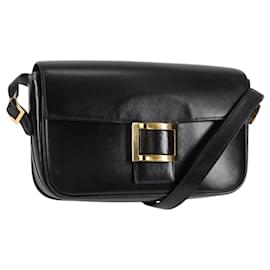 Hermès HERMES Borsa a Spalla Martine Vert Pelle Nera Oro Auth 135513SAM