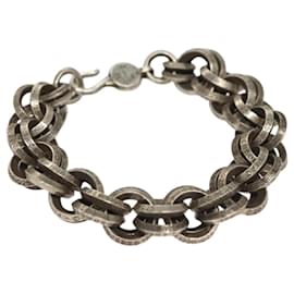 Bracciale Double B in Argento Ag925 Chrome Hearts Auth 132979SAM