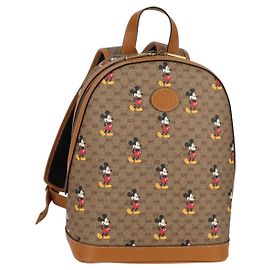 GUCCI Micro GG Supreme Disney Kooperation Rucksack PVC 552884 Auth 134962SM