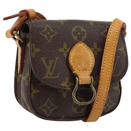 LOUIS VUITTON Borsa a Spalla Monogram Bebe Monogram Saint Cloud M51245 Auth 145397