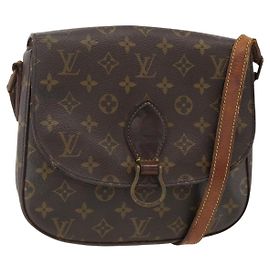 LOUIS VUITTON Borsa a Spalla Monogram Saint Cloud GM M51242 LV Auth BA11665