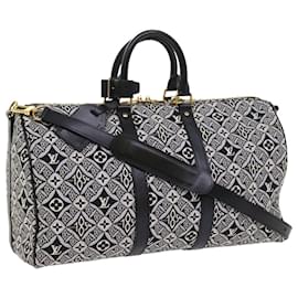 LOUIS VUITTON DAL 1854 Keepall Bandoulière 45 Jacquard M57304 LV Auth 56155SM