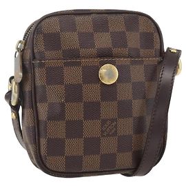 LOUIS VUITTON Damier Ebene Lift Schultertasche N60009 LV Auth 168376A