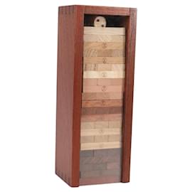 LOUIS VUITTON Jenga Legno Marrone LV Auth 133670SM - Louis Vuitton