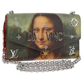 LOUIS VUITTON Masters Collection Pochette Chain Bag Rosa M64626 LV Auth 128935SM