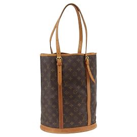 LOUIS VUITTON Borsa a Spalla Monogram Bucket GM M42236 LV Auth th6659