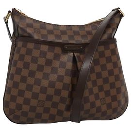 LOUIS VUITTON Borsa a Spalla Damier Ebene Bloomsbury PM N42251 LV Auth MY060V