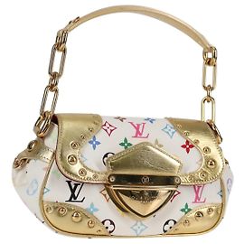 LOUIS VUITTON Borsa a Spalla Marilyn Monogram Multicolore Bianca M40206 Auth 138531SAV