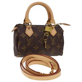LOUIS VUITTON Borsa a Mano Mini Speedy Monogram M41534 LV Auth am4166SAV