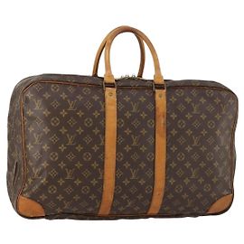 LOUIS VUITTON Borsa Boston Monogram Sac Trois Posh 50 M41376 LV Auth bs33922