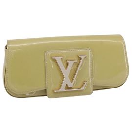 LOUIS VUITTON Monogram Vernis Pochette Sobie Bag Broncorail M93489 Auth ep11027A