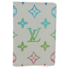 LOUIS VUITTON Multicolor Organizer Geldbörse Kartenetui Grau M13910 LV Auth 136560SAM