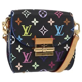 LOUIS VUITTON Borsa a Spalla Multicolor Heart Breaker Nera M40659 Auth 134366SAV