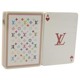 CARTE DA GIOCO MULTICOLORI LOUIS VUITTON NERO BIANCO LV Auth 155330SAM - Louis Vuitton