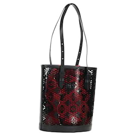 LOUIS VUITTON Borsa a Spalla Monogram Lace Bucket PM Nera M20352 LV Auth BA8977SAM
