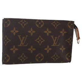LOUIS VUITTON Monogram Bucket PM Accessory Pouch LV Auth ar13849