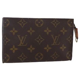 LOUIS VUITTON Monogram Bucket PM Accessory Pouch LV Auth ar13831