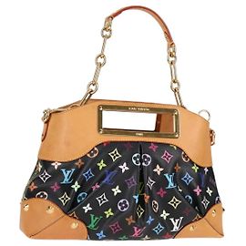 LOUIS VUITTON Handtasche Judy MM Monogram Multicolor 2Way M40256 LV Auth 121498M