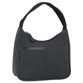 Bolsa de accesorio deportivo PRADA de lona gris Auth gh1644