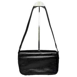Borsa a spalla in pelle vintage Givenchy nera