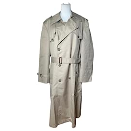 Trench coat in tela vintage Dior L Beige