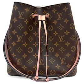 Borsa a Spalla Louis Vuitton NeoNoe MM Monogram Rosa