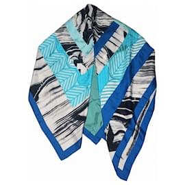 Chacok Sciarpa in seta multicolore 133 x 133 cm - Autre Marque