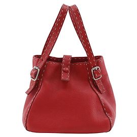 Borsa in pelle Selleria di Fendi