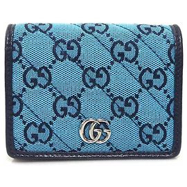 Portafoglio bi-fold Gucci GG Marmont