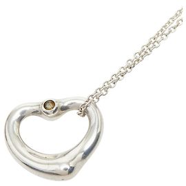 Open Heart Halskette aus Silber 925 von Tiffany & Co.